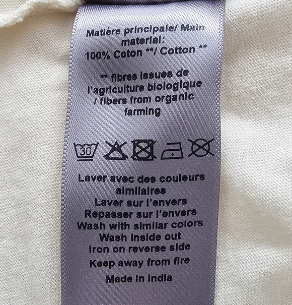 Zadig & Voltaire L'amour Est Declare Graphic Tee Size Large - Picture 12 of 12